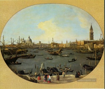  Canal Kunst - Canaletto Venedig von Campo Santi Apostoli Canaletto